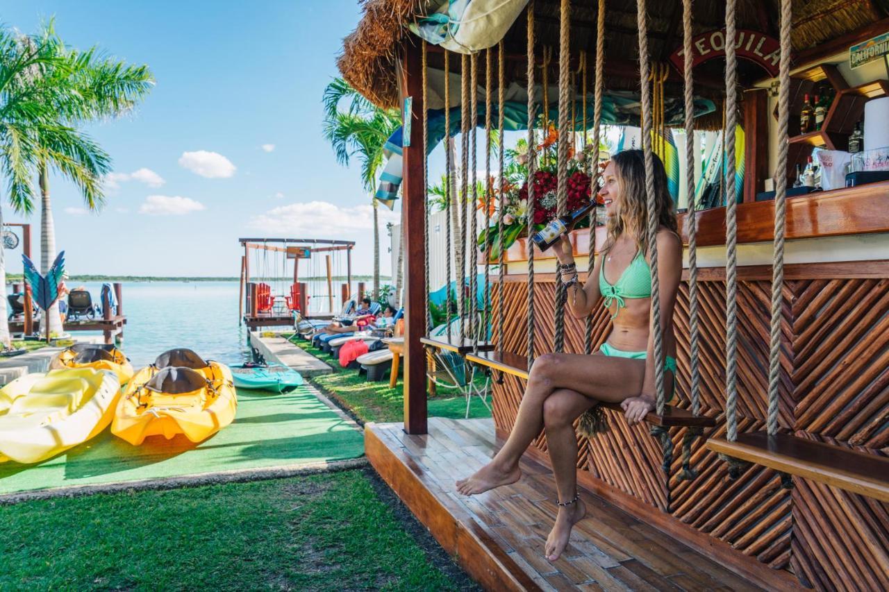 Blue Bird Hotel Bacalar Luaran gambar