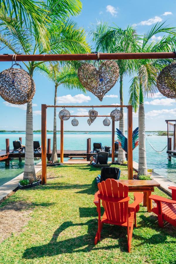 Blue Bird Hotel Bacalar Luaran gambar