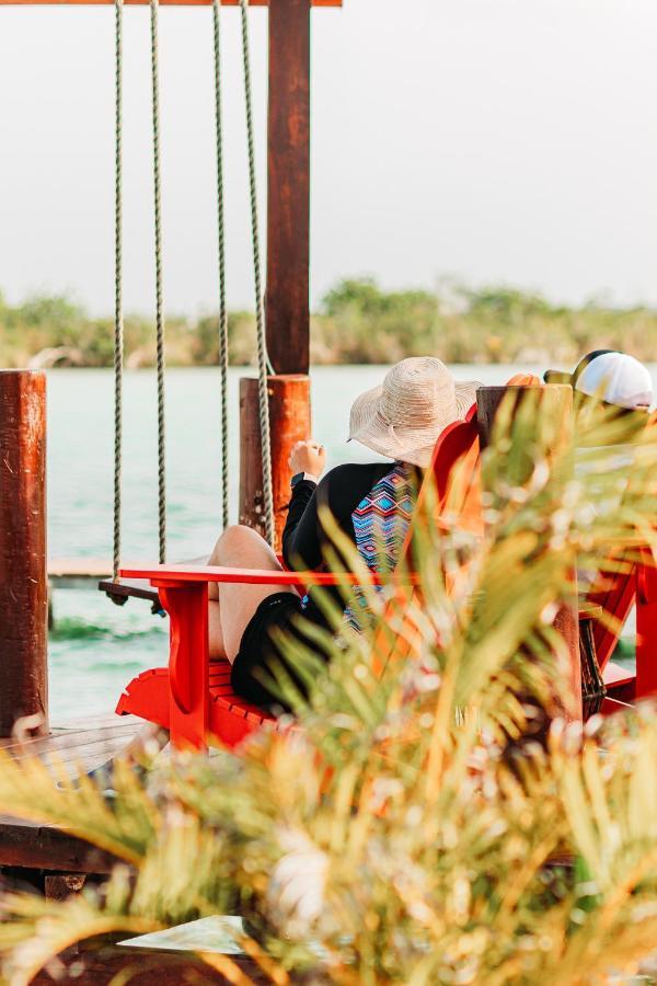 Blue Bird Hotel Bacalar Luaran gambar