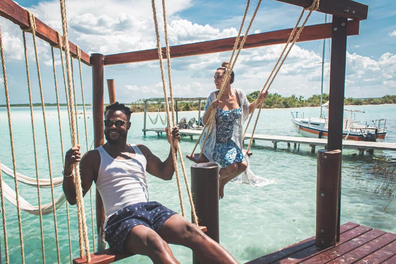 Blue Bird Hotel Bacalar Luaran gambar